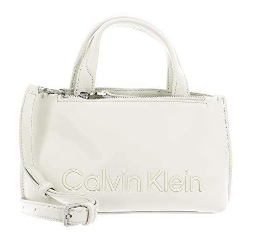 Calvin Klein CK Set Mini Tote - Dark Ecru