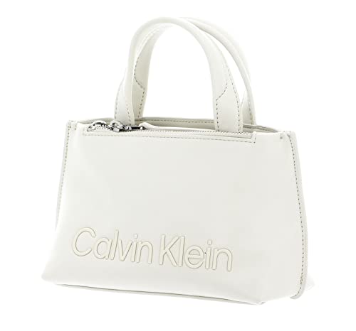 Calvin Klein CK Set Mini Tote - Dark Ecru