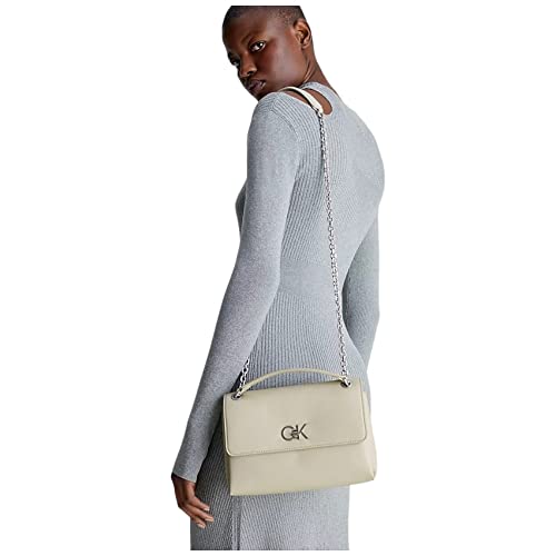 Calvin Klein Women's Stoney Beige Designer Crossbody Handbag