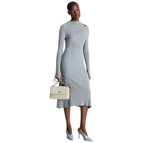 Calvin Klein Women's Stoney Beige Designer Crossbody Handbag