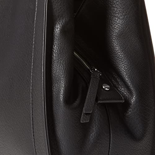Calvin Klein Ellie Shoulder Bag, Black/Silver Combo