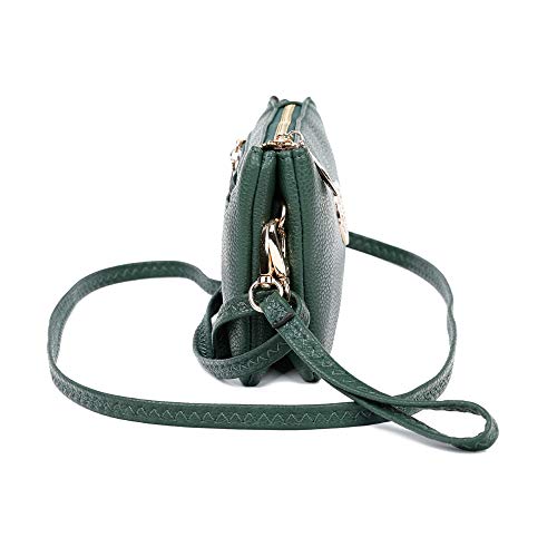 Silver Clutch Bags with Wristlet and Adjustable Strap