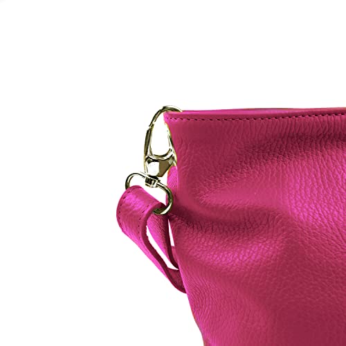 Woodland Leather Damen Designer Handtasche - Schwarzes Echtleder