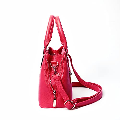 Woodland Leathers Women's Designer Handbags - Rose