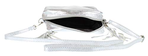 Silver Tassel Crossbody Bag for Stylish Women