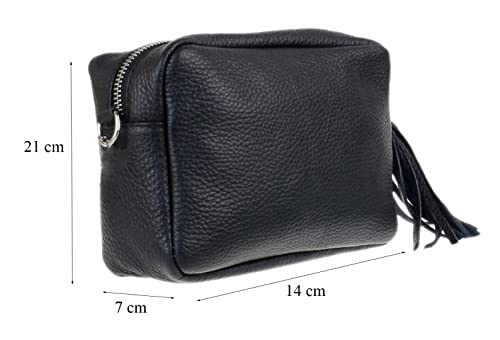 Silver Tassel Crossbody Bag for Stylish Women