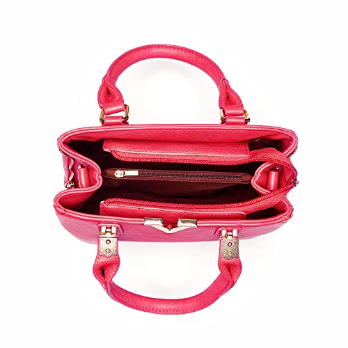 Woodland Leathers Women's Designer Handbags - Rose