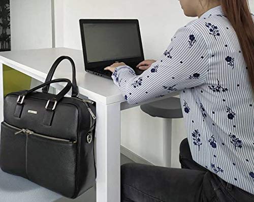 Tuscany Leather Treviso Black Laptop Briefcase - TL141986