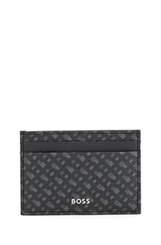 BOSS Mens Byron Monogram Print Card Case Bag