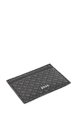 BOSS Mens Byron Monogram Print Card Case Bag
