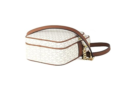 Michael Kors Logo Chain Crossbody Bag (Vanilla)