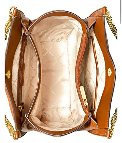 MICHAEL KORS Newbury Signature Shoulder Bag, Medium Brown