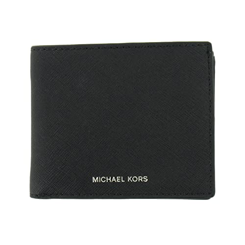 Michael Kors Men's Black L-Fold Designer Wallet