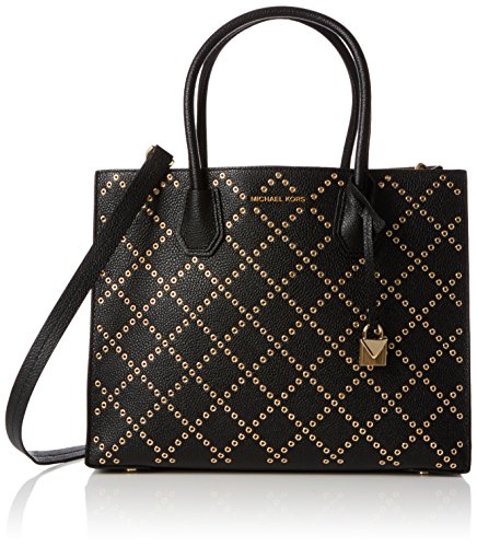 Michael Kors Women's Black Mercer Tote Shoulder Bag
