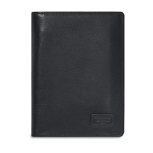 Picard 7327 Men's Black Leather Designer Wallet Medium