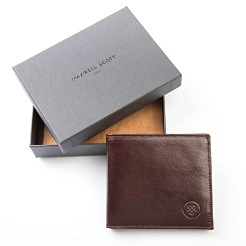 Maxwell Scott Men's Leather Bifold Wallet | The Vittore