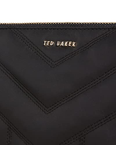 AYASINI Black Quilted Puffer Crossbody Designer Handbag