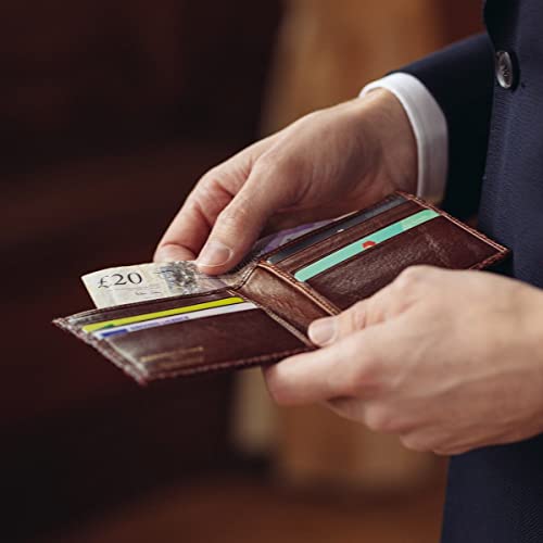 Maxwell Scott Men's Leather Bifold Wallet | The Vittore