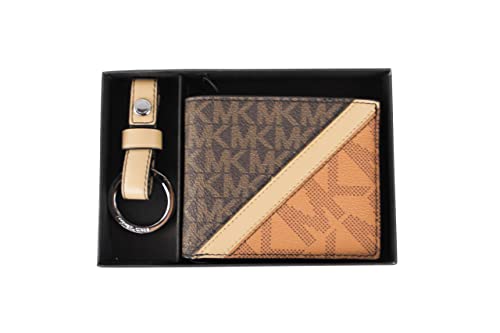 Michael Kors Men's Logo Wallet & Key Fob Set