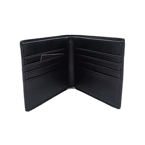 Michael Kors Men's Logo Striped Brown Billfold Wallet