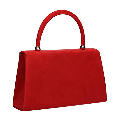 SwankySwans Kendall Velvet Envelope Womens Clutch Bag