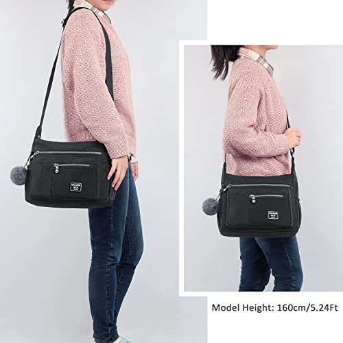 Stylish Crossbody Bag: Multi-pocket Designer Handbag for Women
