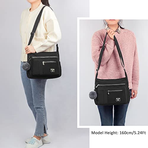 Stylish Crossbody Bag: Multi-pocket Designer Handbag for Women