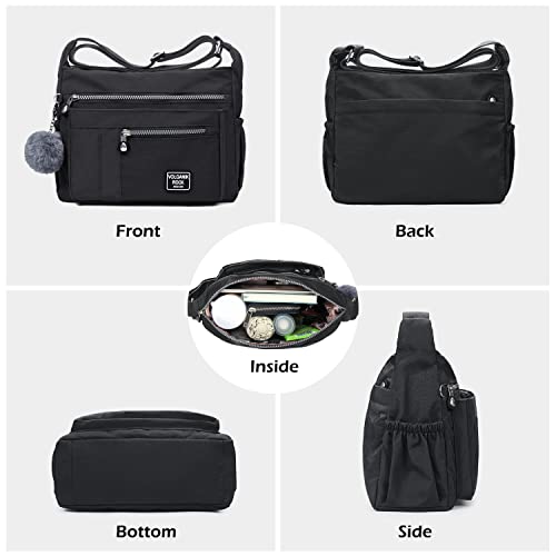 Stylish Crossbody Bag: Multi-pocket Designer Handbag for Women