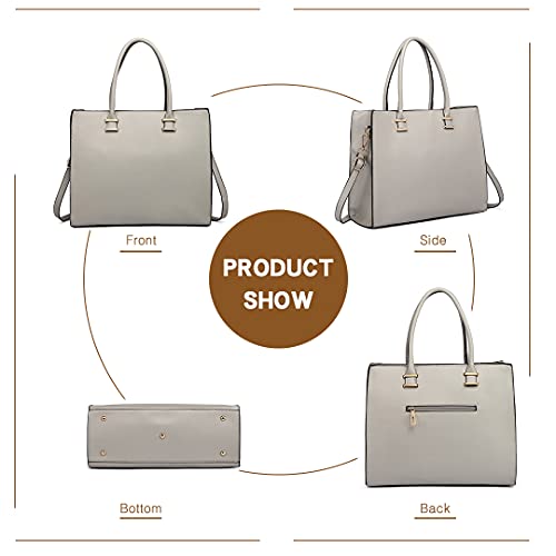 Miss Lulu Large Shoulder Bag Faux Leather Designer Handbag