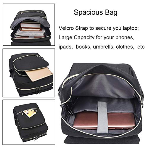 Sleek Waterproof Laptop Backpack for College and Travel
