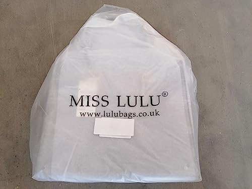 Miss Lulu Large Shoulder Bag Faux Leather Designer Handbag