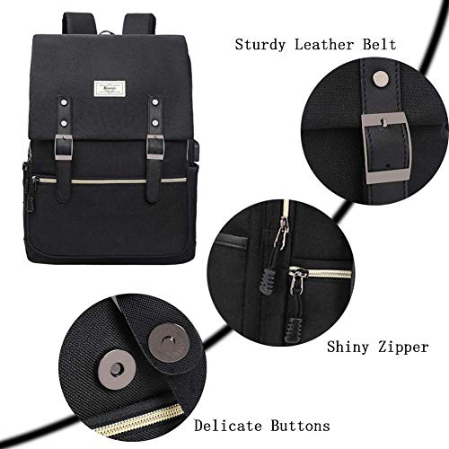 Sleek Waterproof Laptop Backpack for College and Travel