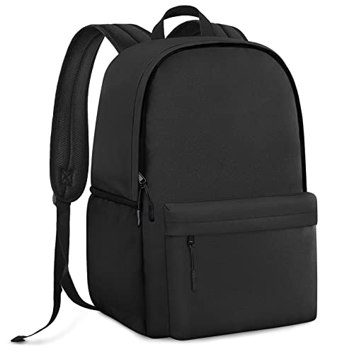 HEEYA Lightweight Black Backpack for Travel and Work