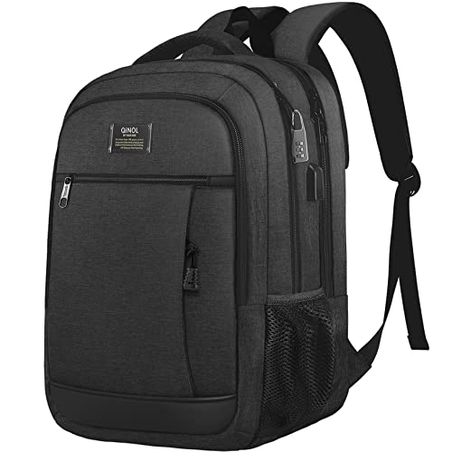 QINOL Travel Laptop Backpack with USB Charging Port