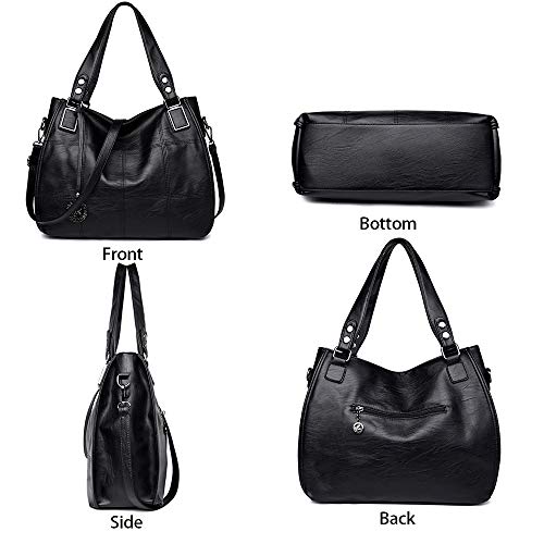 Sacmill Leather Handbags: Large Capacity Top Handle Design