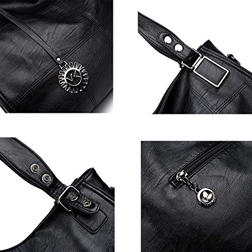 Sacmill Leather Handbags: Large Capacity Top Handle Design