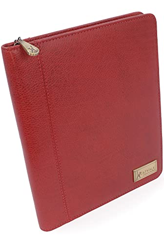 Red Vintage Fossil Leather Angela Handbag