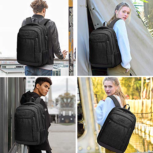 QINOL Travel Laptop Backpack with USB Charging Port
