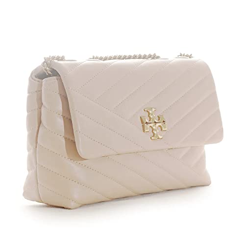 Tory Burch Kira Chevron Small Shoulder Bag, Light Celeste