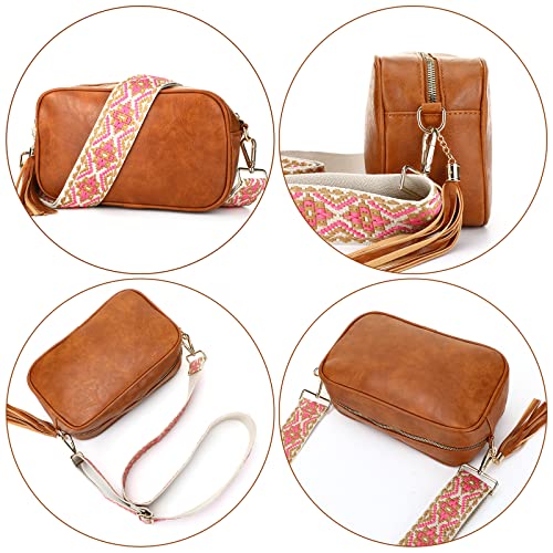 Fashional Brown Crossbody Bag - Perfect for Daily Use