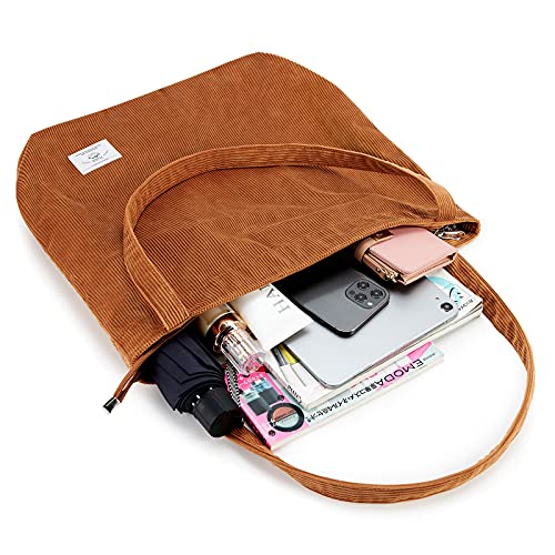 KALIDI Cord Damen Umhängetasche - Groß & Stilvoll