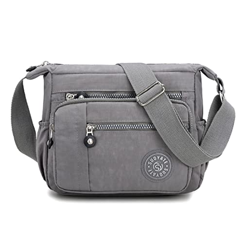 Ecohaso Gray Designer Crossbody Bag