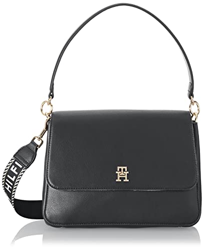 Tommy Hilfiger Women's Black Shoulder Bag, Small