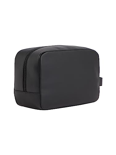 Tommy Hilfiger Men's Essential Pique WASHBAG, Black