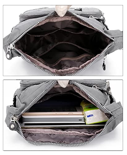 Ecohaso Gray Designer Crossbody Bag