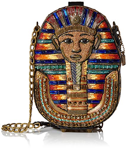 Mary Frances Egyptian Pharaoh Beaded Handbag, Multi