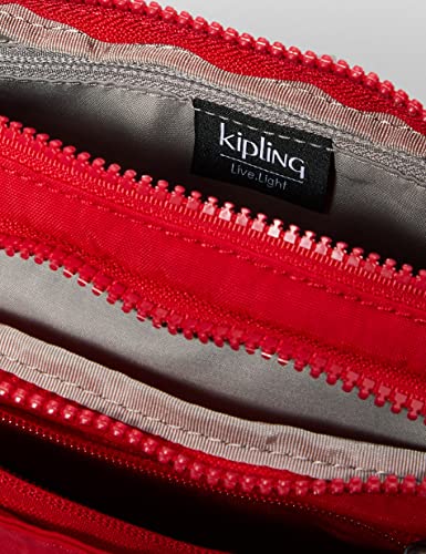 Kipling Abanu Multi Crossbody: Red Rouge, One Size