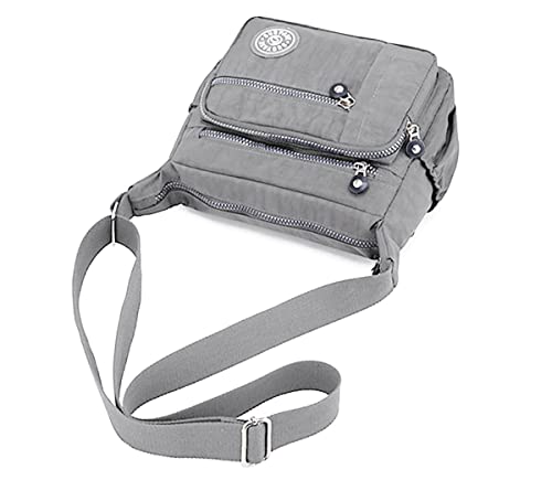 Ecohaso Gray Designer Crossbody Bag