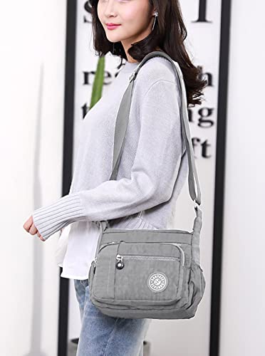 Ecohaso Gray Designer Crossbody Bag