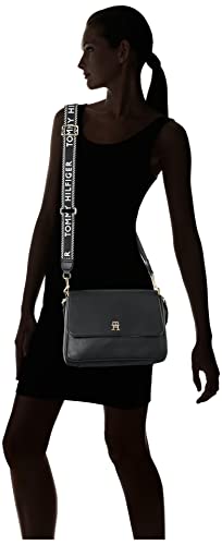 Tommy Hilfiger Women's Black Shoulder Bag, Small